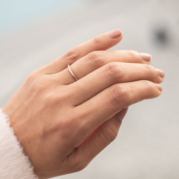 Esmeralda Rose Gold Ring