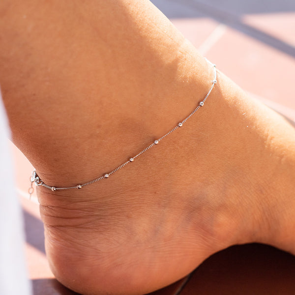 Beaded Chain Anklet